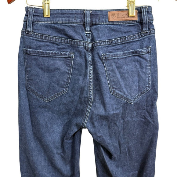 Rock & Roll Denim High Rise Trouser Jeans W26 Dark Blue - Picture 5 of 9